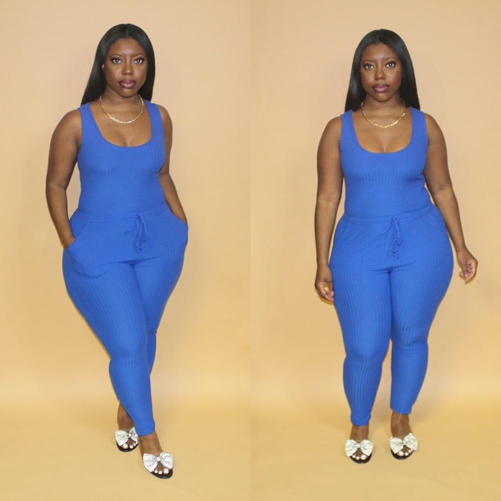 Royal Blue Jumpsuit